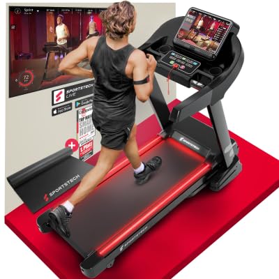 Sportstech F37s: Klappbares Laufband, 7 PS, 20 km/h, Steigung & App