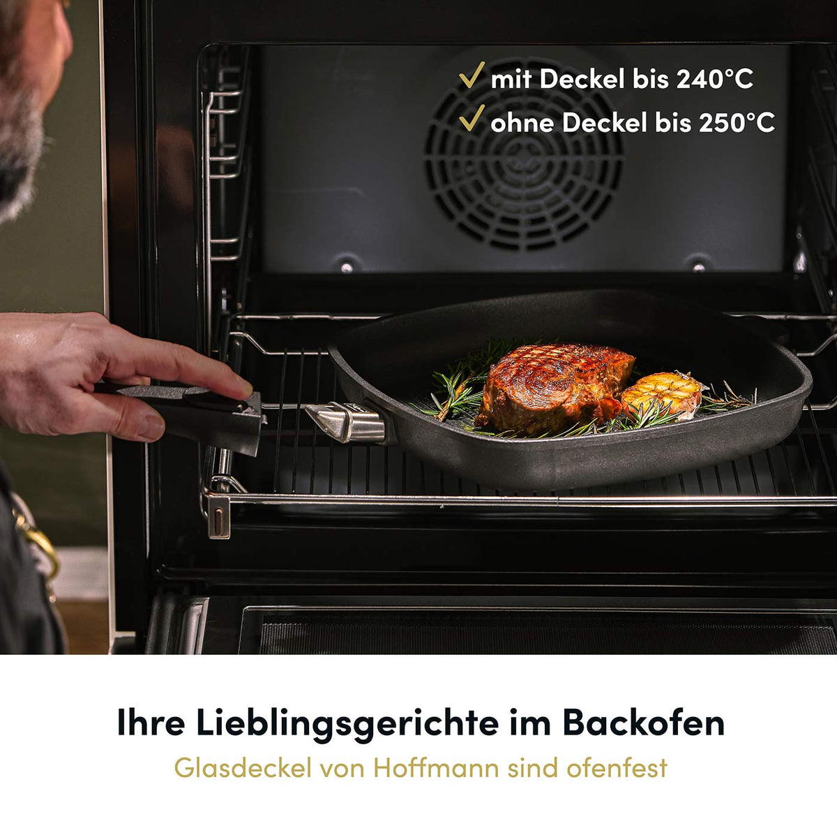 Wokpfanne Ø 32 cm I Deckel optional