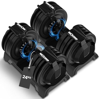 NEOLYMP Verstellbare Kurzhantel 2–40 kg mit Schnellverstellung, Einzelstück