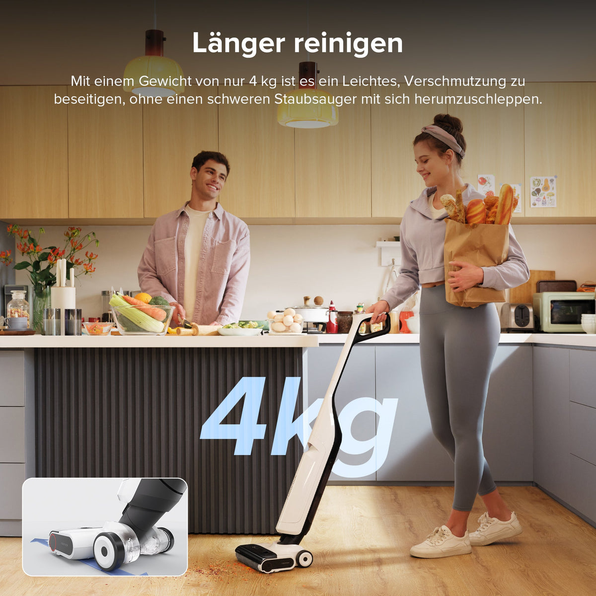 Roborock Flexi Lite Nass- und Trockenstaubsauger