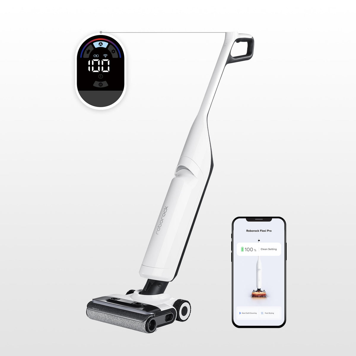 Roborock Flexi Pro Nass- und Trockenstaubsauger
