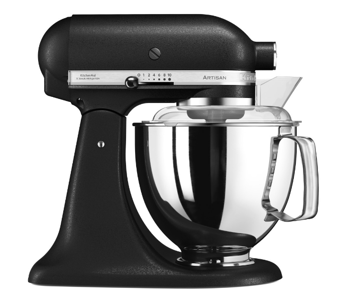 KitchenAid 4,8 L 5KSM175 Artisan Küchenmaschine Breadlover mit Messerschmidt Getreidemühlenvorsatz + Brotbackschüssel