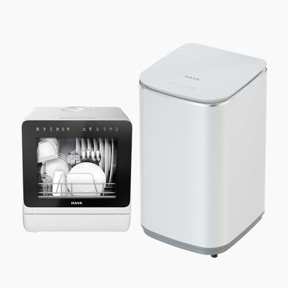 HAVA T02 Washer and R09 Dishwasher Bundle