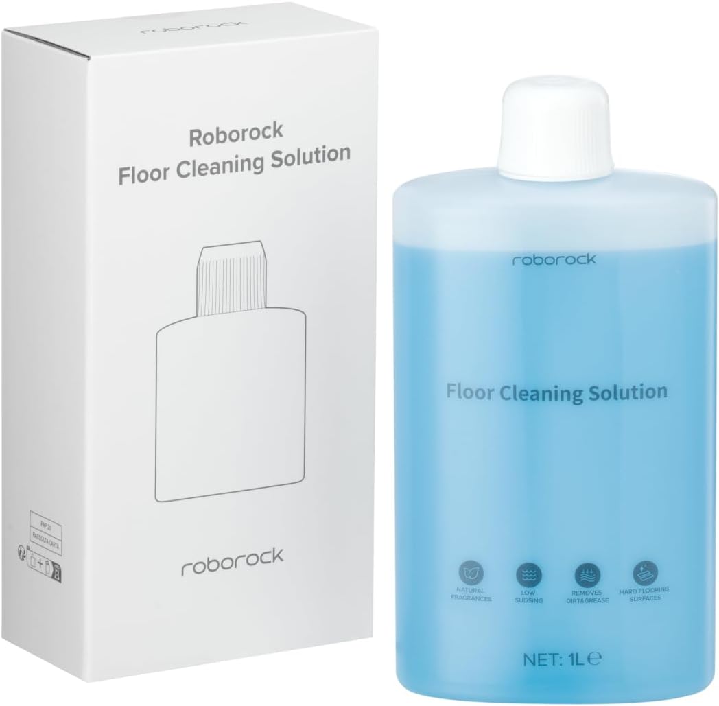 Roborock Bodenreinigungslösung für Saugroboter, Nass- und Trockensauger, 1L