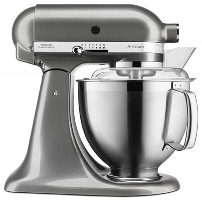 KitchenAid 4,8 L 5KSM185 Artisan Küchenmaschine Breadlover Messerschmidt Getreidemühlenvorsatz, Brotbackschüssel