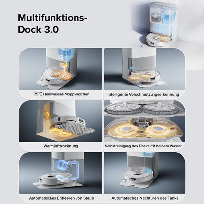 Roborock Qrevo Edge Saugroboter mit Multifunktions-Dockingstation 3.0