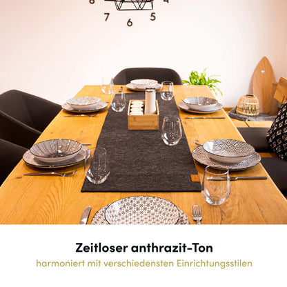 Eleganter Tischläufer 100x30 cm oder 150x40 cm